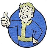 Patch - Fallout 4 - Bethesda Game Studios - Nerd - Nerd - Fallout - Aufnäher - zum aufbügeln - Iron O