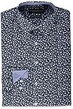 Nick Graham Herren Wall Street Spread Collar Dress Shirt Smokinghemd, blau, 37 cm Hals/81 cm-84 cm Ä
