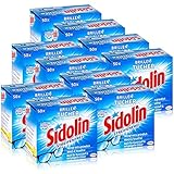 Sidolin Brillenputztücher, 50 Stück, feuchte Reinigungstücher für Brillen, Displays, Bildschirme (10er Pack (10x50Stück))