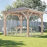AWSAD Transparente Vorhänge Wasserdicht Außenvorhänge mit Öse PVC Plane 0.5mm Verdicken für Draussen, Garten, Garage, Balkon, Pergola (Color : Transparent, Size : 8x3m)