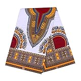 Afrikanischer Stoff, 4,5 m, bedrucktes Wachstuch für Partykleid 2003