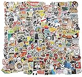 Willingood Aufkleber 200 Stück Wasserdicht Vinyl Stickers Graffiti Style Decals für Auto Motorräder Fahrrad Skateboard Snowboard Gepäck Laptop Aufkleber MacBook