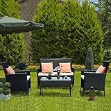 bigzzia Rattan Garten Möbel S