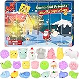 WUMOFIF Adventskalender 2021 mit 24 Stück Cute Gifts 24 Days Of Surprises Fidget Toys Weihnachten Adventskalender Geschenkbox Christmas Countdown Advent Calendars Jungen Mädchen Spielzeug