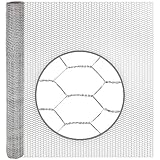 VOSS.farming 10m x 100cm Hasendraht Sechseckgeflecht 13x0,7mm Kaninchendraht Maschendraht verzink