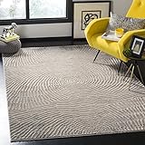 Safavieh Teppich, rechteckig, Chic, geflochten, Kollektion Meadow, Taupe, 99 x 152 cm, 79 % Polypropylen/21 % Poly