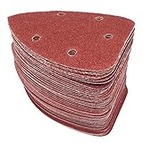 WSWJDW 25pcs Self-adhesive Sandpaper Triangle Sander Sand Paper Hook Loop Sandpaper Disc Abrasive Tools For Polishing Grit 40-1000,240 g