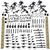 12che Waffen Zubehör für Militär Minifiguren, Lego Minifig