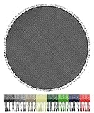 Brandsseller Gartentischdecke Tischdecke - wetterfest und rutschfest für Garten, Balkon und Camping - Rund 160 cm - Farbe: G