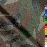 1buy3 'Premium Wasserdichter Polyester Stoff | 8450 mm Wassersäule | Farbe 20 | Camouflage | Polyester Stoff 160cm breit Meterware wasserdicht Outdoor ex