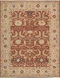 Nourison Nourmak (SK71) Rust Rectangle Area Rug, 3-Feet 10-Inches by 5-Feet 10-Inches (3'10' x 5'10')