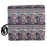 Canvas Roll Up Federmäppchen, 20 Löcher Federmäppchen Wrap Rollenhalter, Reise-Zeichnung-Bleistift-Rollen-Organizer für Künstler(#2)