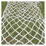 AYLYHD Seilnetz Schwerlast Kindersicherheitsnetze Gepäcknetz Indoor Climbers Spielstrukturen für Kinder Fallschutzgitterzaun für Balkonfenstertreppen (Hole Distance : 5cm Hole, Size : 1x5m)