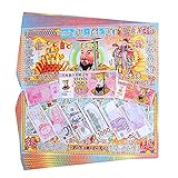 Ahnengeld - Große Größe Bronzing Joss Papier - Ahnengeld zum Verbrennen - Neues Geistergeld, Altar Geld, Hölle Banknoten, Himmel Banknoten (656 Stück)