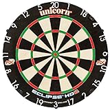 Unicorn Eclipse HD2 Pro Bristle Dartboard, inkl. Unicorn Unilock Levelling Sy