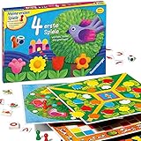 Ravensburger 21417 - 4 erste Spiele - Spielesammlung für die Kleinen - Spiele für Kinder ab 3 Jahren, Brettspiele für 2-6 Spieler - Farbwü