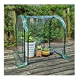 WXJ Mini-Garten-Gewächshaus 70x50x70cm Tunnel Tragbarer Kleiner PVC-Pflanzenständer Grow-Zelt für Indoor-Outdoor-Gartenterrasse, Regenfest und F