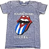 The Rolling Stones Herren T-Shirt Havana Cuba b