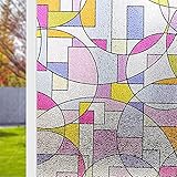 Sichtschutz Nicht klebender Milchglasaufkleber, Anti-Ultraviolett-Fensterfolie, geeignet für Badezimmer, Wohnzimmer, Schlafzimmer D 40x100