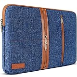 DOMISO 35,6 cm (14 Zoll), Laptop-Sleeve mit Reißverschluss, Tablet-Tasche, 3 Taschen für Lenovo Chromebook S330/HP ProBook 645 G4/Dell Chromebook 14, B