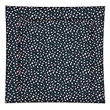 Sugarapple Wickelauflage abwaschbar 75x75 cm | Wickelunterlage weich & abwischbar für Aufsatz IKEA Kommode 80 cm | Reine Baumwolle wasserabweisend beschichtet matt | Leo Muster Grü