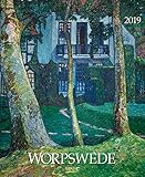 Worpswede 205819 2019: Kunstkalender, Wandkalender mit detailgetreuen, charmanten Werken. Format: 36 x 44 cm, Foliendeckb