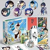 Scissor Seven Manga Geschenkset,Anime Geschenkbox,Anime Design,Geschenkbox Enthalten Poster/Postkarte/Aufkleber/Lesezeichen/Grußkarte/Metallabzeichen,Anime Peripherie,Halloween Weihnachten Geburtstag