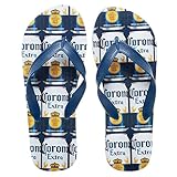 Corona Extra Repeating können Labels Unisex Sandalen Flip Flops M