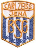 Patch Carl Zeiss Carlzeiss JENA BSG GERA Fussball Trikot Ab