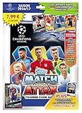 Topps D105726-DE - Match Attax Sammelkarten Starterpack Champions League Saison 2016/17, Sammelmappe, Checkliste, Spielfeld, 5 Karten und 1 L