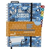CampusLogbuch SCHULE 2018/19: Mehr als nur ein Schülerkalender: Hausaufgabenplaner, Terminkalender, Organisationshilfen, Stundenpläne / A5 / Spiralbindung / Campus Logb