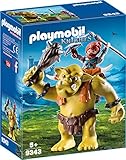 PLAYMOBIL Knights 9343 Riesentroll mit Zwergenrucksack, Ab 5 J