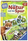 Ravensburger 25041 - Der Natur auf der Spur - Spielen und Lernen für Kinder, Lernspiel für Kinder von 4-8 Jahren, Spielend Neues Lernen für 2-4 Sp