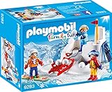 PLAYMOBIL Family Fun 9283 Schneeballschlacht, Ab 4 J