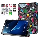 Hülle für Samsung Galaxy Tab A 10.1 SM-T580 T585 Zoll Schutzhülle Etui Tablet Tasche Smart Cover T580N T585N NEU