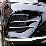 ABS-Lufteinlassgitter/Kühlergrill mit Chromleisten, Autozubehör, für Mercedes Benz GLC, 4 Stück