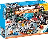 Playmobil Adventskalender 9263 Spy Team Werkstatt mit Superwaffe inkl. Laser und Aufklärungsdrohnen, Ab 4 J