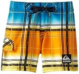Quiksilver Baby-Jungen Wonderland Volley Trunk, zitronengelb, 12 M