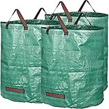 GardenMate® 3x Gartensack 272l aus robustem Polypropylen-Gewebe (PP) 150g