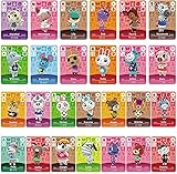 26 pcs Mini NFC Karten für Animal Crossing New Horizons Series 1-4 für Switch / Switch Lite / Wii U / New 3DS