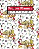 Project Planner Notebook: Project Log Book, Project Management Plan Template, Project Organizer Notebook, Organize Notes, To Do, Ideas, Follow Up, Cute Rome C