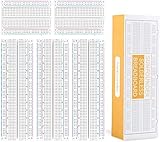 SUNFOUNDER Breadboards Kit 3PCS 830 Pin 2PCS 400 Pin Solderless Breadboard für Arduino Proto Shield Distribution Verbindungsblöcke(5 Pack)