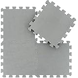 qqpp 25 Puzzle Bodenschutzmatte - Schutzmatte Set Puzzlematte Bodenschutz rutschfest Matte | Fitnessmatte Turnmatte Sportmatte Trainingsmatte Yogamatte | Spielteppich Baby | Sport Fitness. QQC-Lb25N