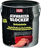 Lugato Schwarzer Blocker Schutzfolie 10 l - Wasserdichter, flexibler B