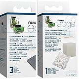 Fluval Edge Schaumstoff / Biomax Filtermaterial, 3 Stück