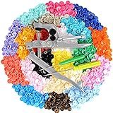 LIHAO SNAPS Zange mit 300 Set T5 Druckknöp