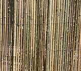3m x 1,5m Bambusmatte Bambus-Sichtschutzmatte Zaun- Sichtschutz Matte g