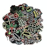 Lidylinashop Laptop Sticker Aufkleber Auto Helmaufkleber Wasserflaschenaufkleber Stoßstange Aufkleber Aufkleber Gepäck Koffer Aufkleber C