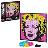LEGO 31197 Art Andy Warhol’s Marilyn Monroe Set, Poster für Sammler, Wanddekoration, DIY Puzzle für Erw