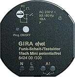 Gira 542400 Funk Schalt Tastaktor Mini 1-Fach Pot frei eN